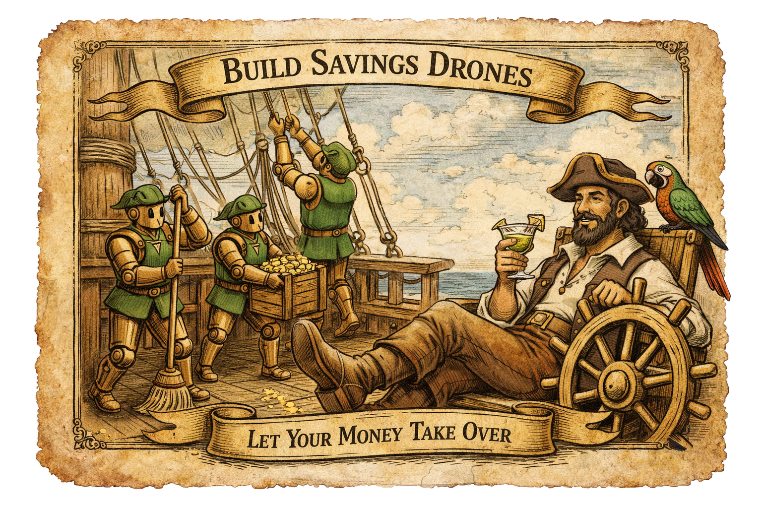 Build Savings Drones